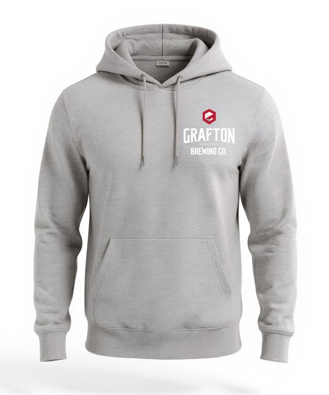 GRAFTON HERITAGE BREWING CO. PULLOVER HOODIE BACK LOGO